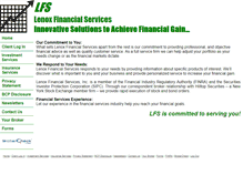 Tablet Screenshot of lenoxfinancialservices.com